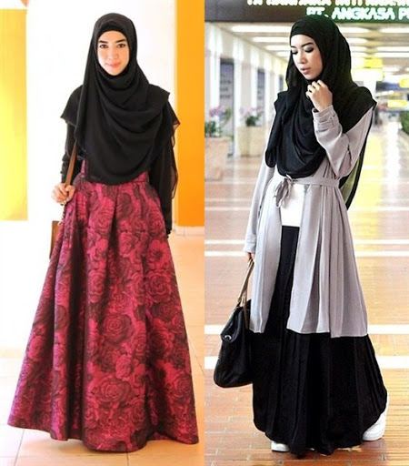 dress muslimah syar'i terbaru 2017/2018 dress muslimah syar'i terbaru 2017/2018