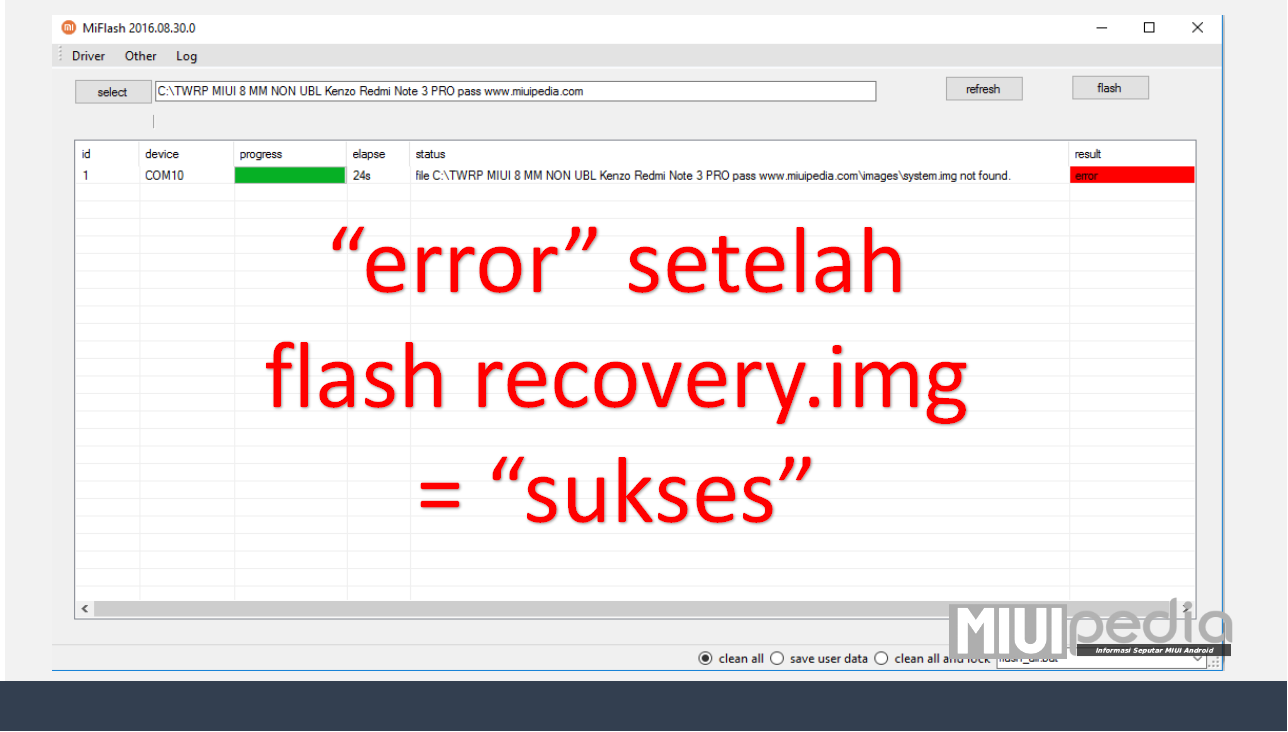 MiFlashtool MiFlashtool