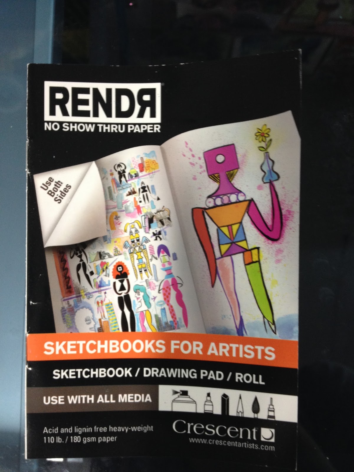 RENDR SKETCHBOOK REVIEW 