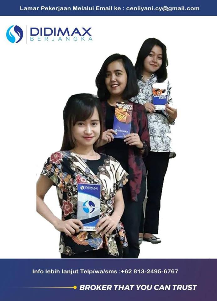 Lowongan Kerja Didimax Berjangka Bandung Januari 2019