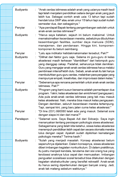 Contoh Dialog Interaktif Di Tv Mosaicone