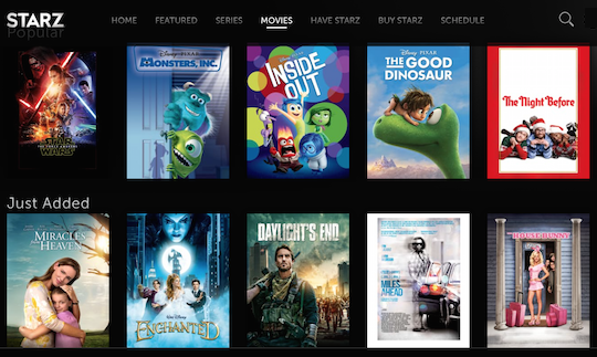 how to activate starz