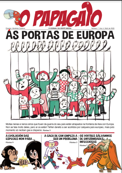 "O PAPAGAIO" O xornal da xente miúda - Abril 2020