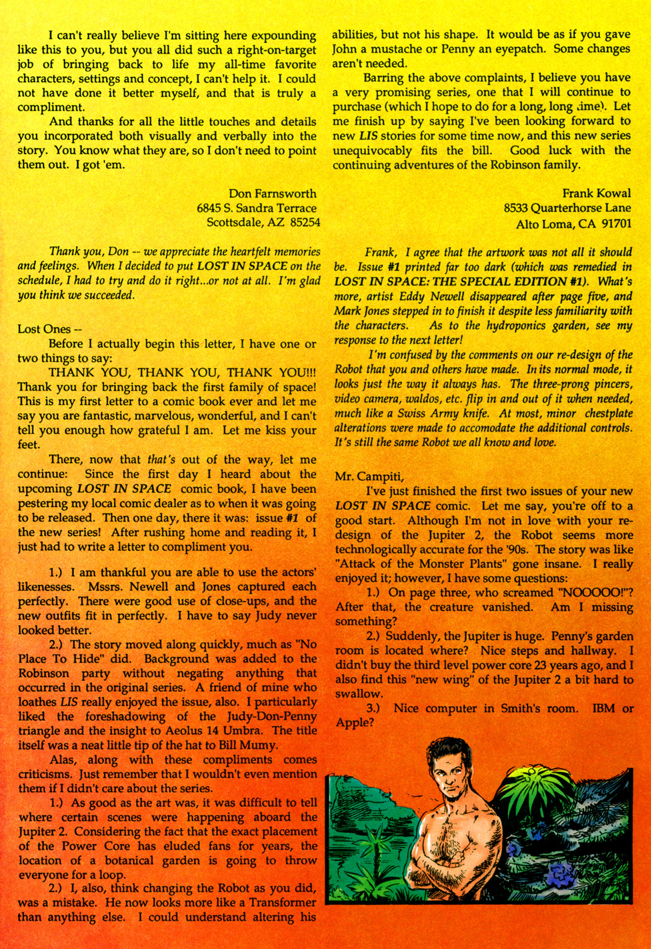 Read online Lost in Space (1991) comic -  Issue #7 - 27
