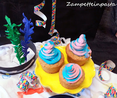 Muffin di Carnevale - Ricetta dolce di Carnevale