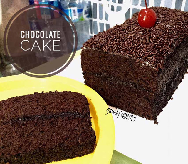 Cake Coklat Yang di Adaptasikan Dari Resep Brownies Kukus Ny.Liem Langsung Sukses