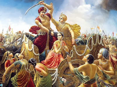 Wallpaper Mahabharat-Devki-Vasudev