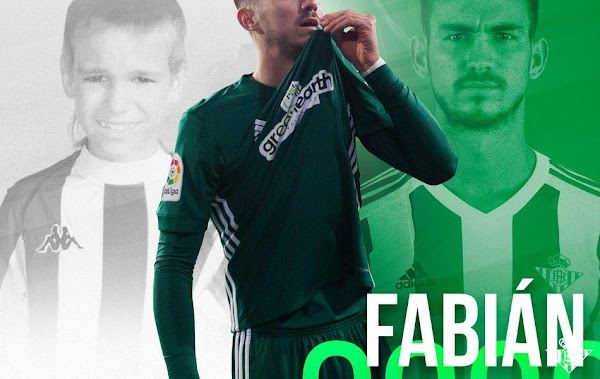 Oficial: El Betis renueva hasta 2023 a Fabián