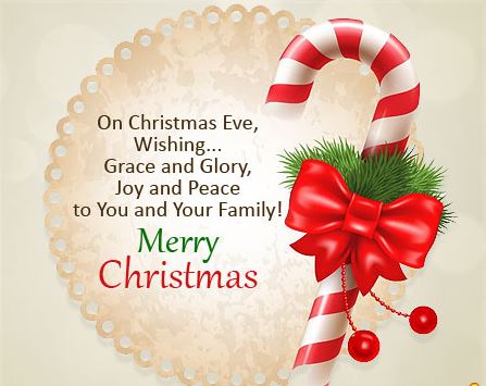 Christmas Eve Card Quotes for Friends and Family