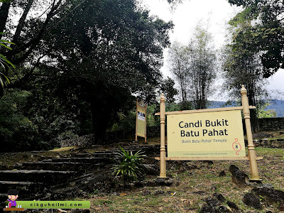 Candi Bukit Batu Pahat di Candi Lembah Bujang