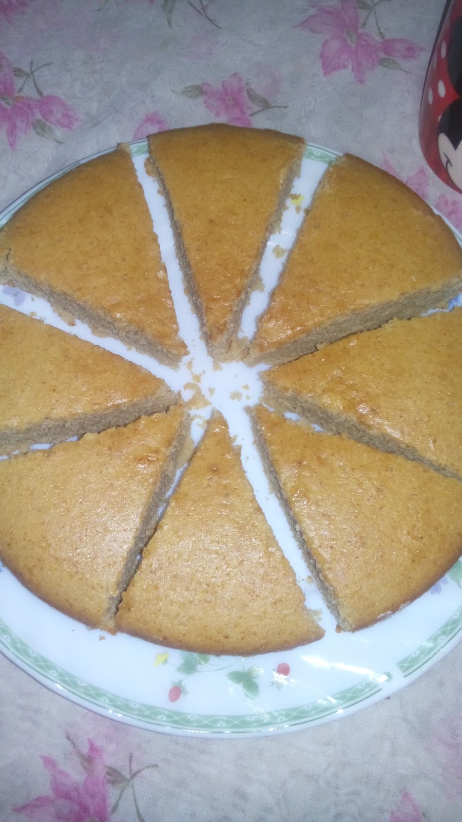 shaziya'srecipes Eggless wheat flour cake recipe