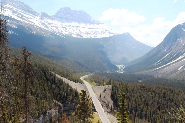 Russ and Rob's Travels: The Icefield Pathway Highway #93