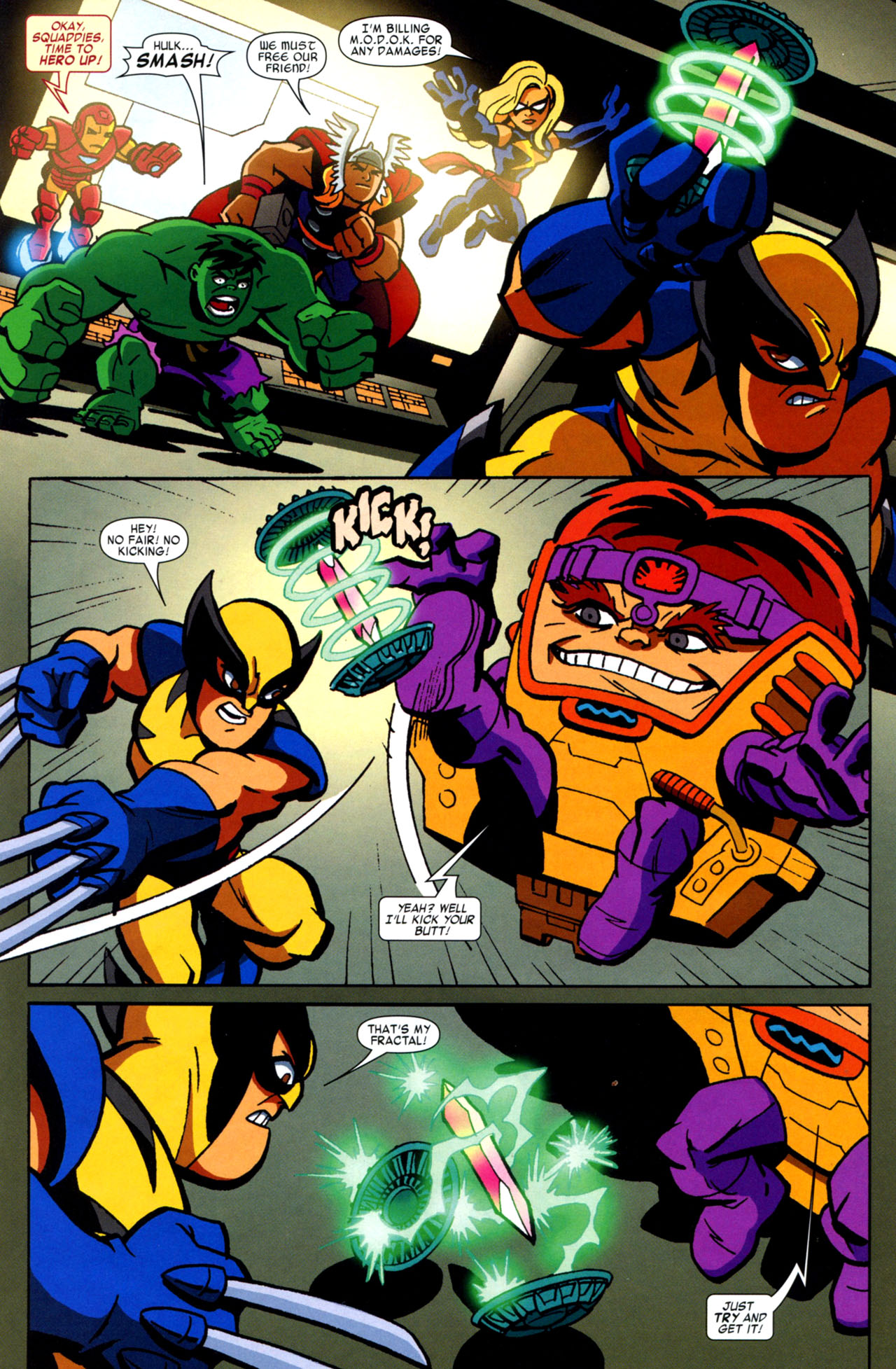 Read online Marvel Super Hero Squad comic -  Issue #1 - 11