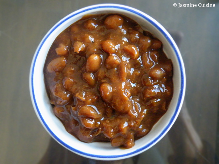 Fèves sans lard (véganes) Jasmine Cuisine