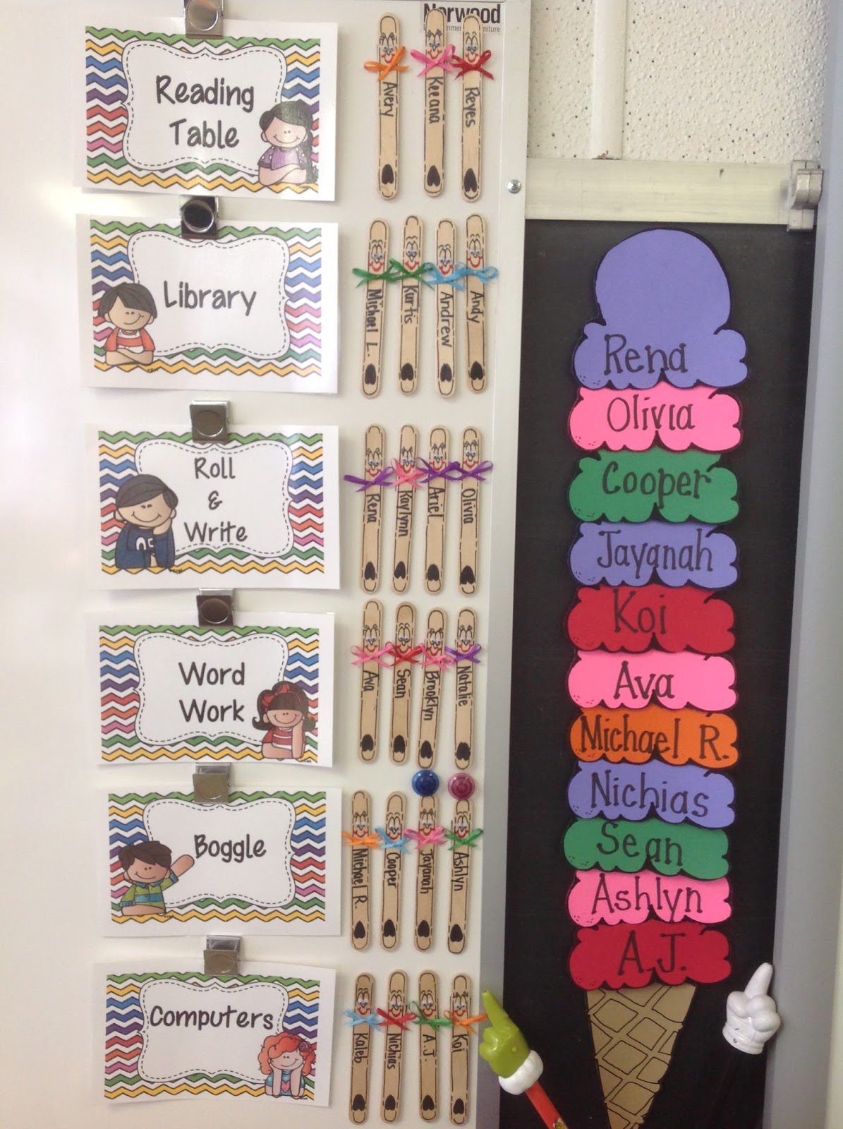 Station Set Up, Organization, and Fun Freebies!! Classroom Tested