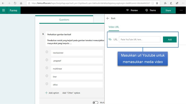 Membuat Ulangan Online Dengan Office Form Bung Fahdisjro