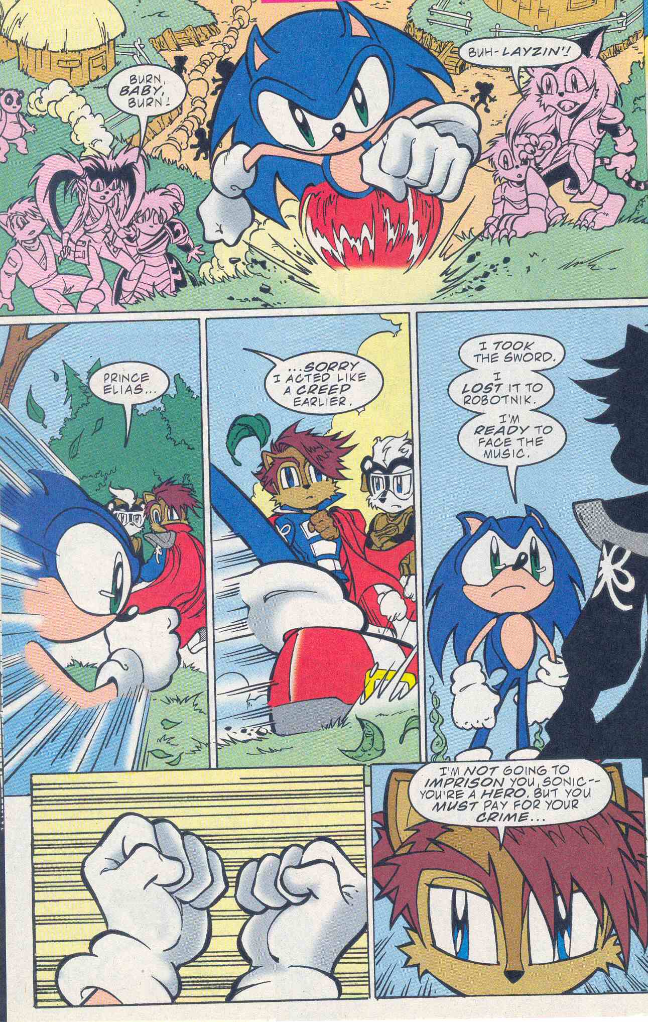 Read online Sonic The Hedgehog comic -  Issue #93 - 16