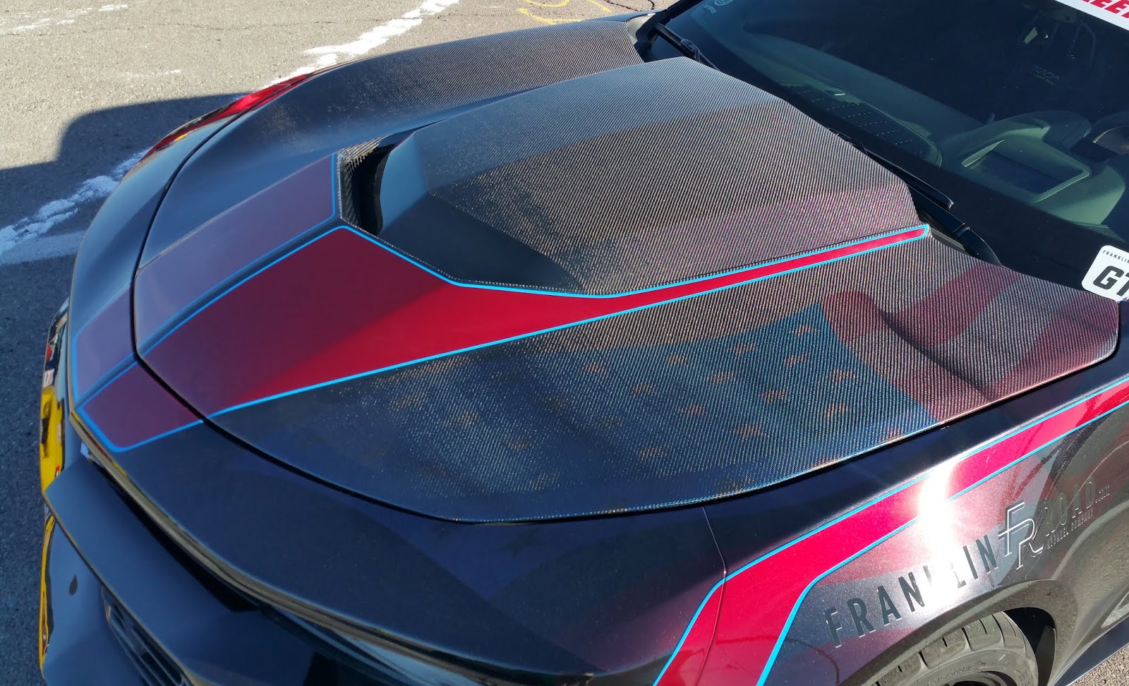 Just A Car Guy join me in admiration for a remarkable paint job, or