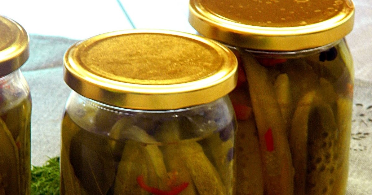 Ogórki z chili i miodem My simple kitchen