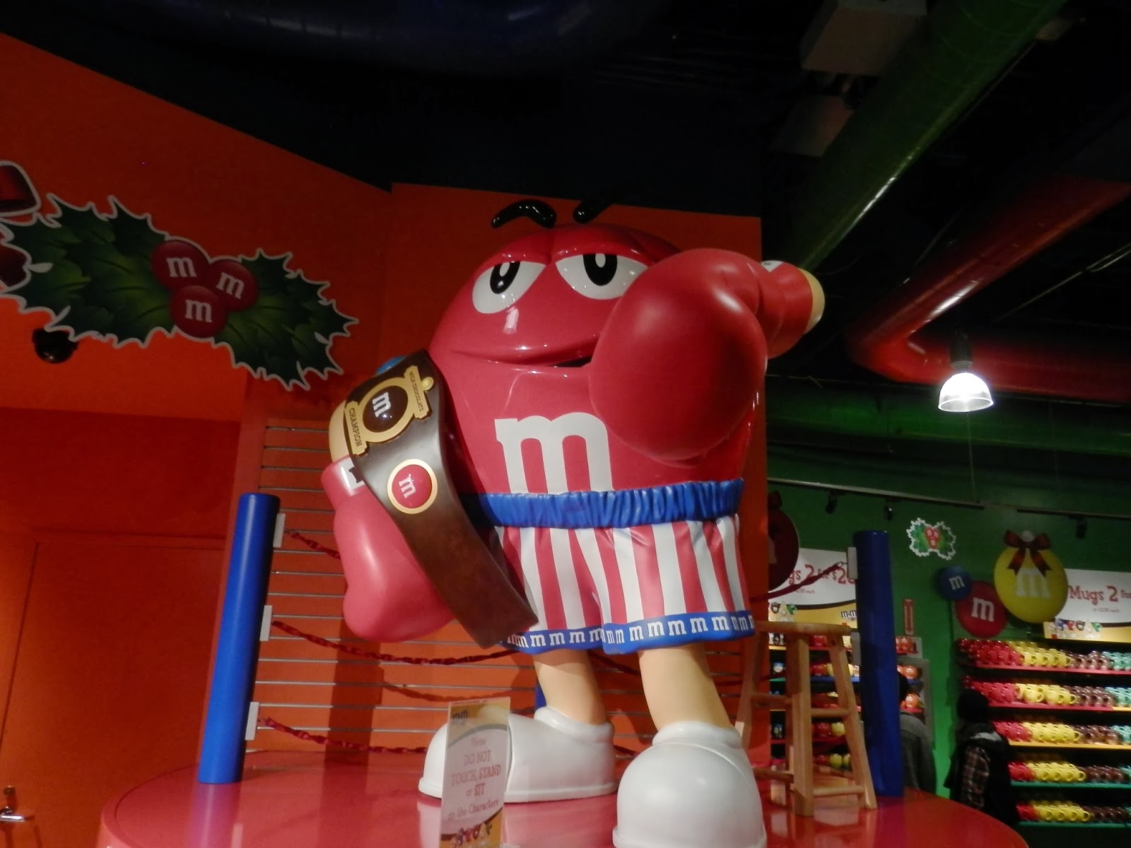 Adventures in Weseland M&M's World in Las Vegas