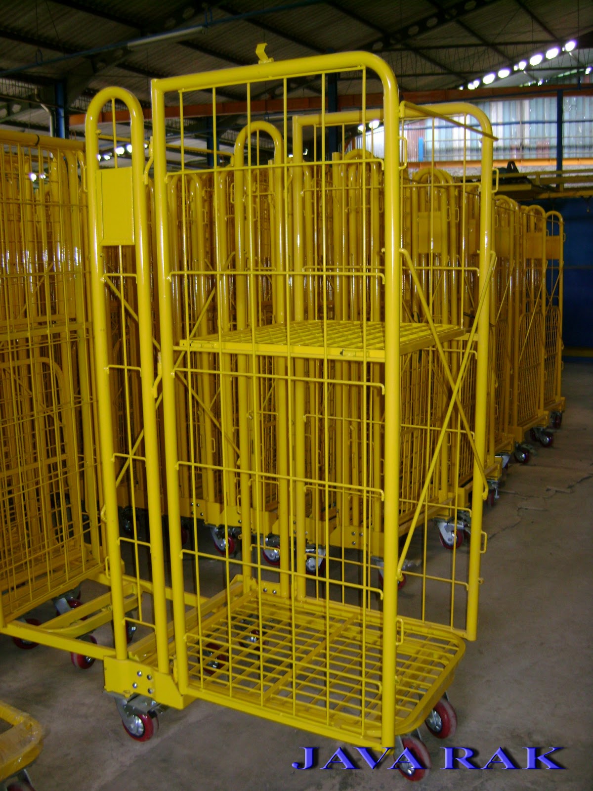 Rak Minimarket Indonesia: Trolley Gudang