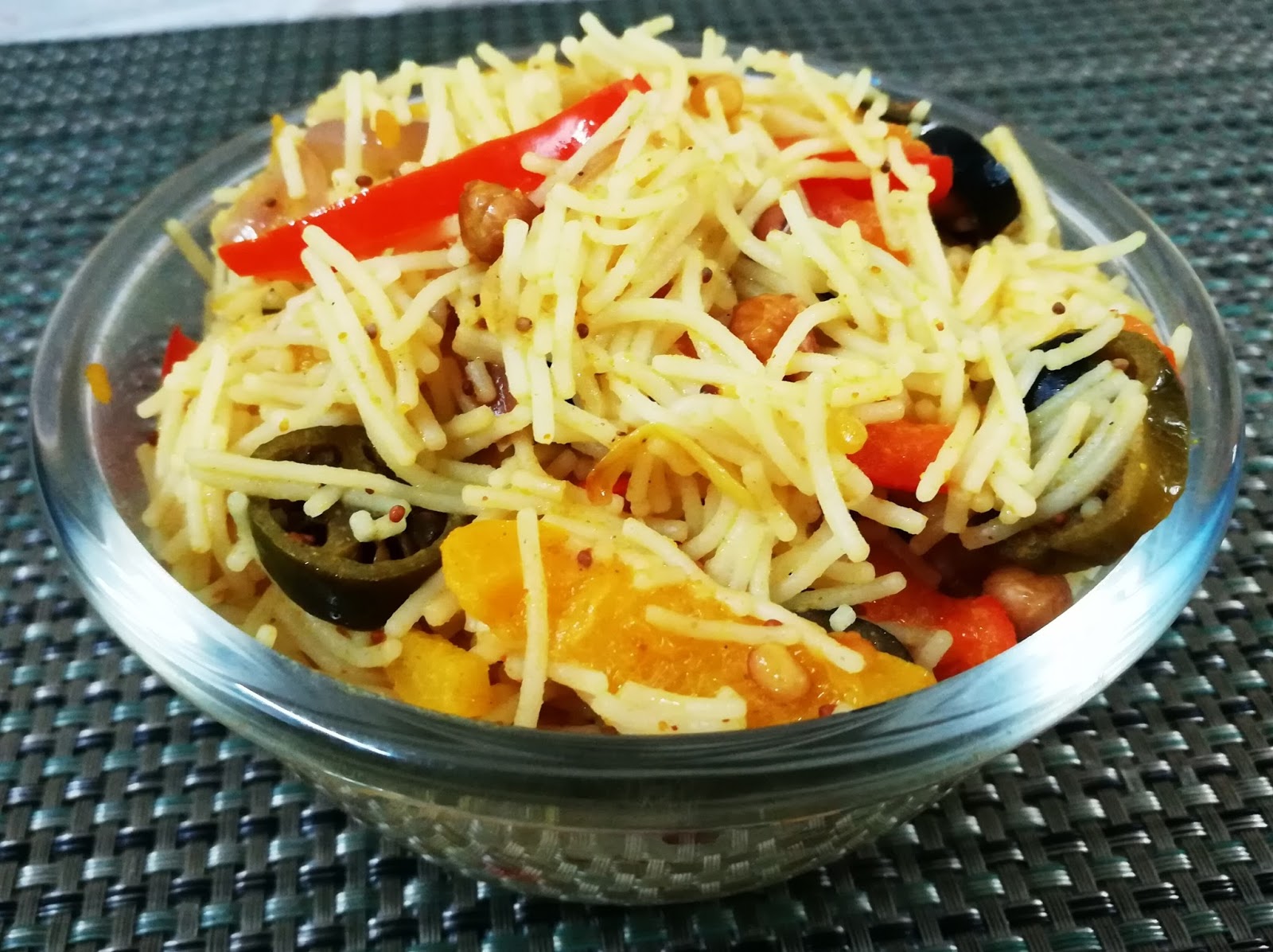 Tangy Rice Vermicelli Upma