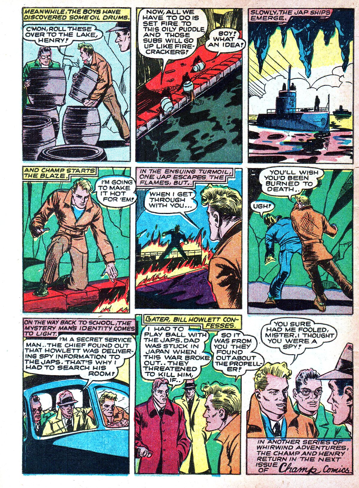 Read online Champ Comics comic -  Issue #19 - 25