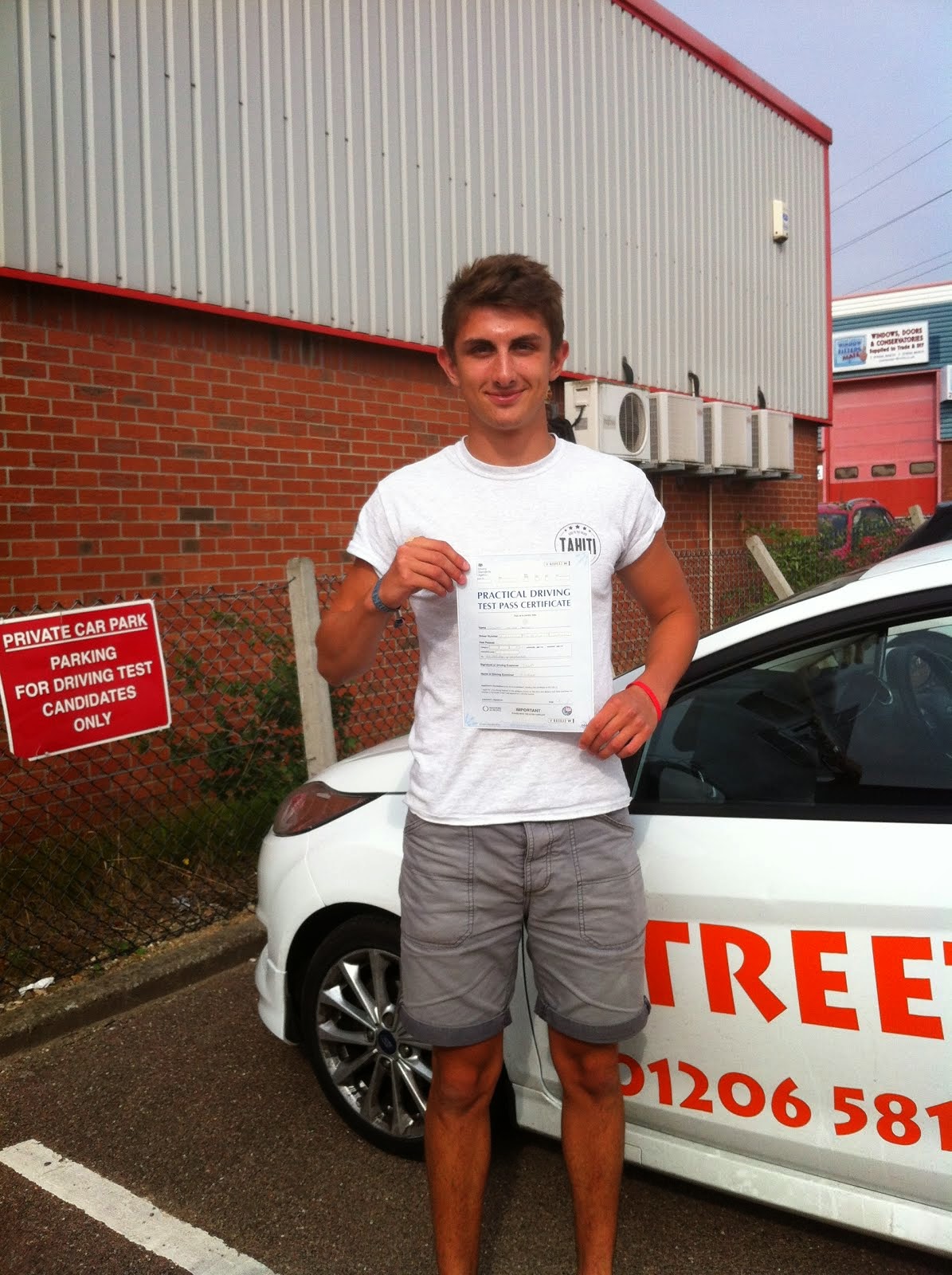 STREETLIFE DRIVING SCHOOL RECENT PASSES WELL DONE JOE ARCHER