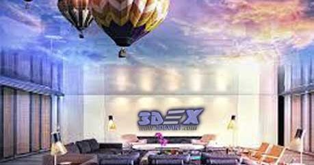 Top 3d Ceiling Designs And Murals On False Ceiling 2018 On