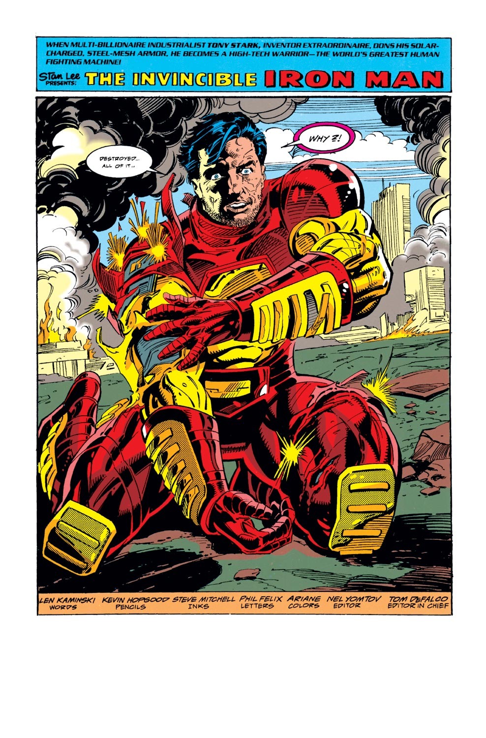Read online Iron Man (1968) comic -  Issue #306 - 2