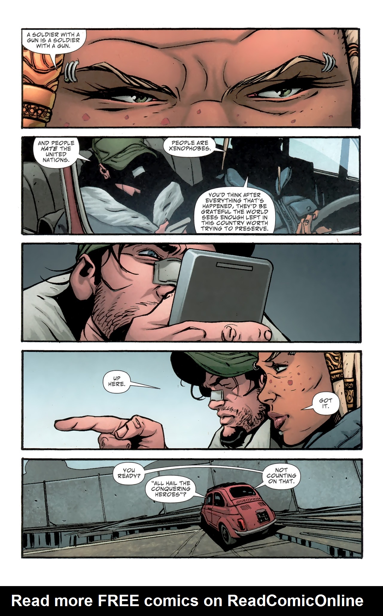 Read online DMZ (2006) comic -  Issue #68 - 8