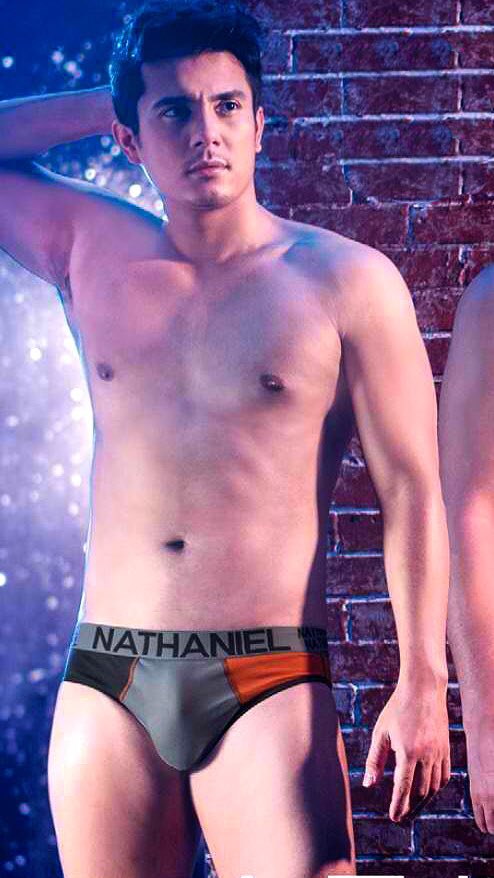 Ejay Falcon in Nathaniel Underwear.
