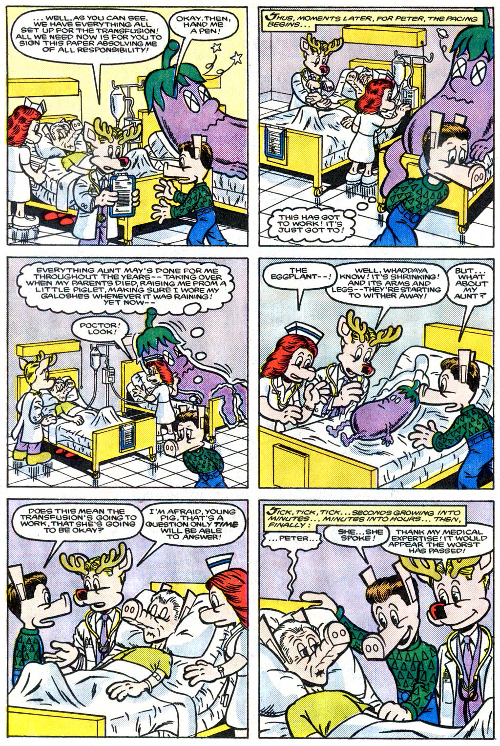 Read online Peter Porker, The Spectacular Spider-Ham comic -  Issue #6 - 17