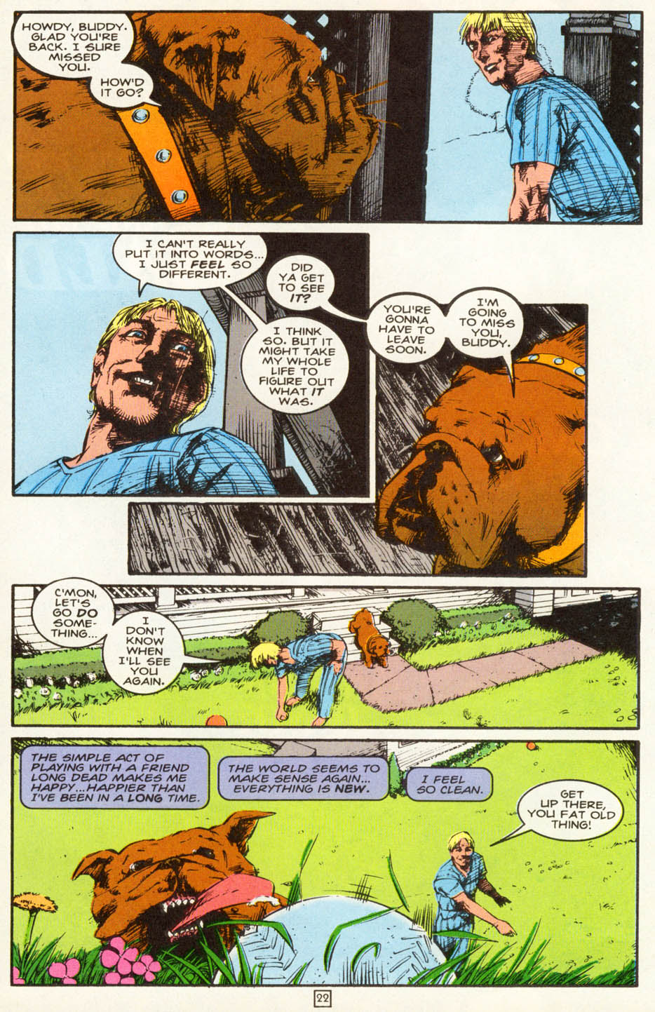Read online Animal Man (1988) comic -  Issue #80 - 22