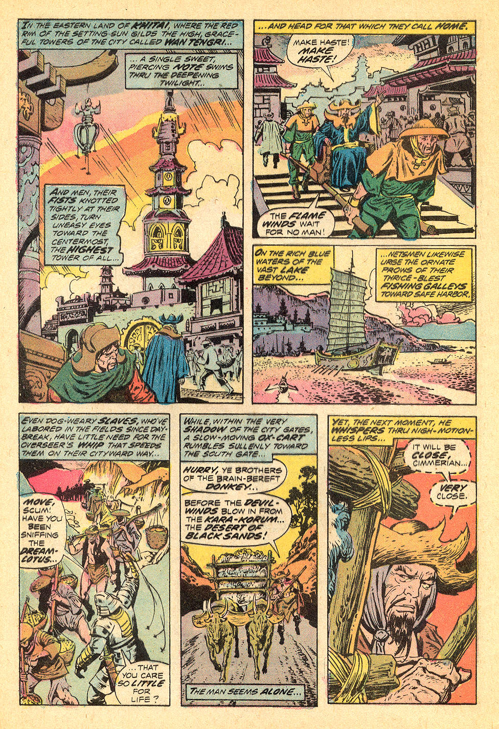 Read online Conan the Barbarian (1970) comic -  Issue #32 - 3