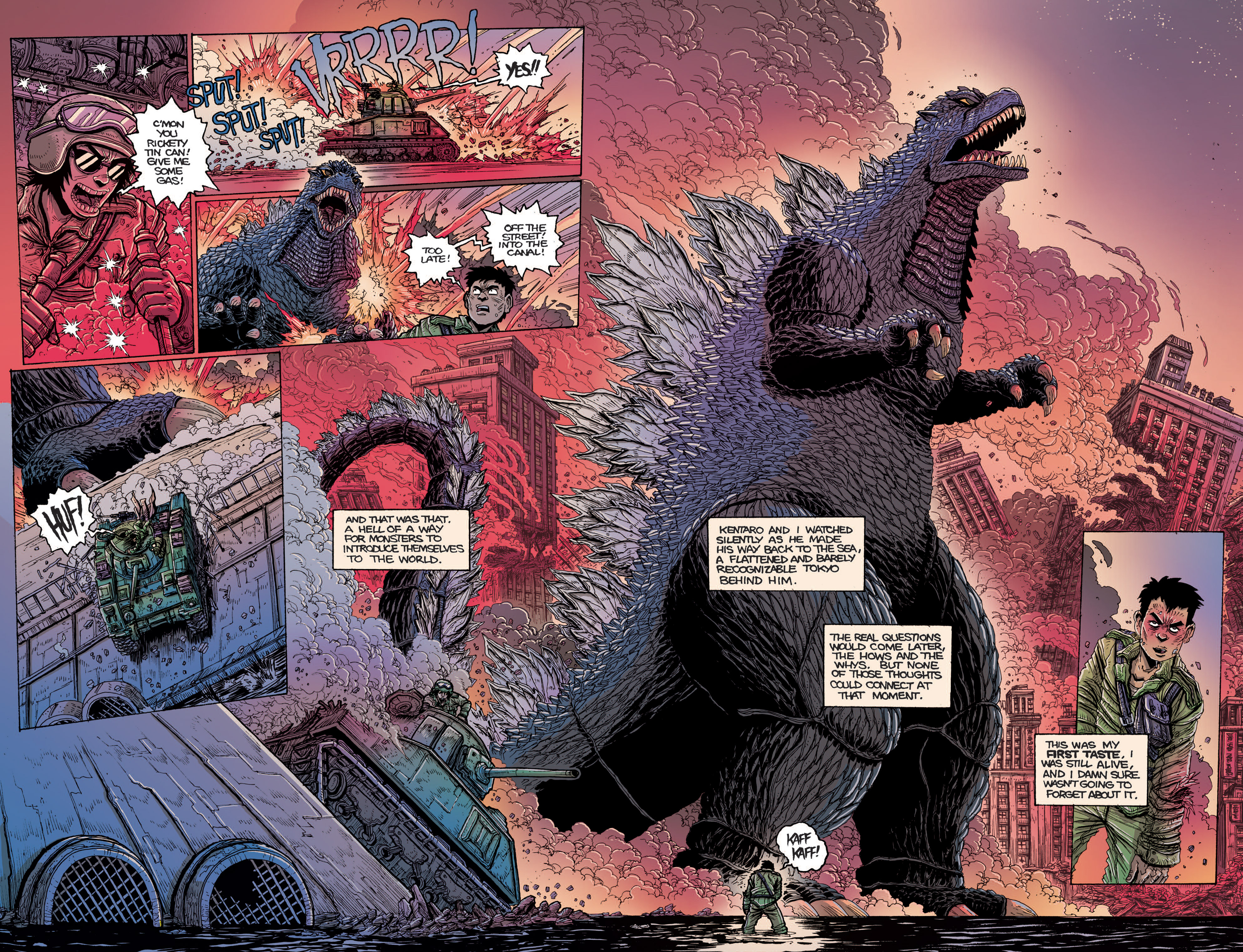 Read online Godzilla: The Half-Century War comic -  Issue #1 - 17