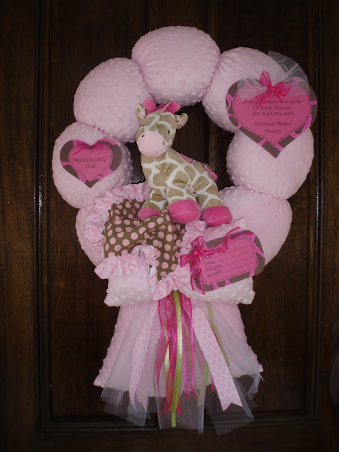 76. custom "Jungle jill" baby wreath