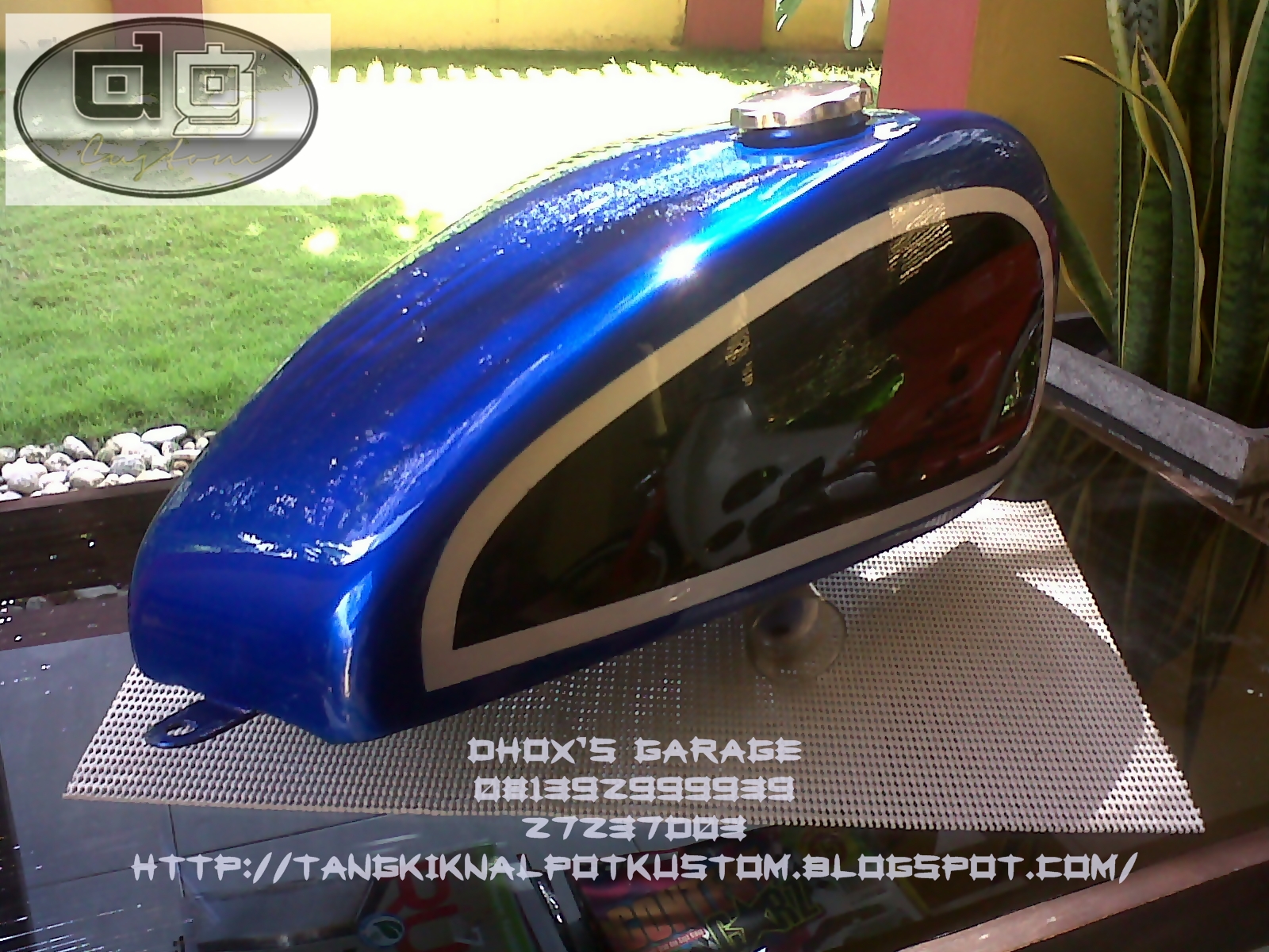 Tangki Knalpot Kustom Tangki Japstyle Bratstyle Model Easy Rider