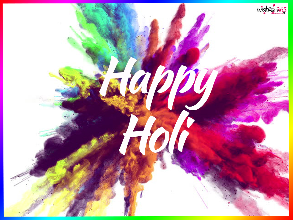 Poetry and Worldwide Wishes: Happy Holi photo with ...