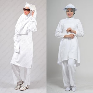 3 Jenis Baju  Muslim  Wanita Warna Putih  Paling Banyak 