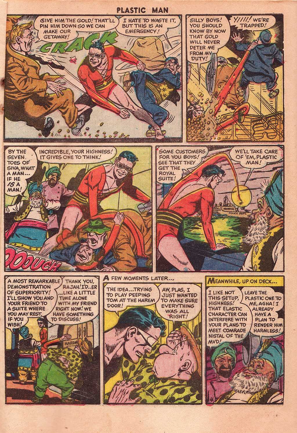 Read online Plastic Man (1943) comic -  Issue #41 - 31