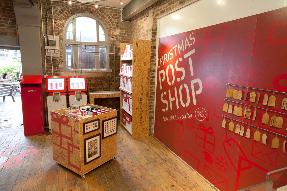 London Popups The Post Office Popup Shop in Camden