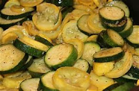 SAUTEED ZUCCHINI AND YELLOW SQUASH