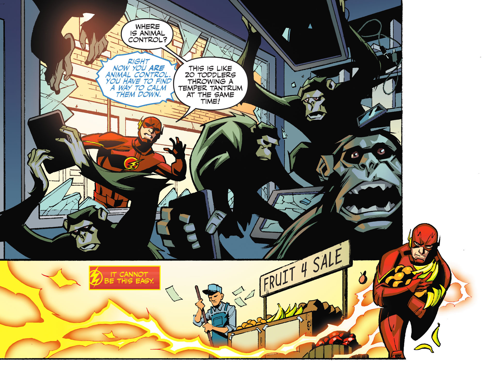 Read online The Flash: Season Zero [I] comic -  Issue #3 - 7
