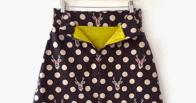 Tilly and the Buttons: How to Sew a Skirt Lining