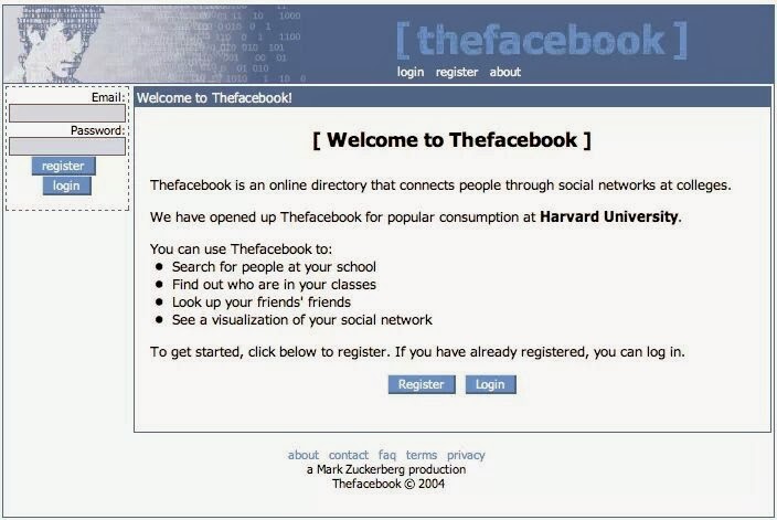 The Facebook - Mark Zuckerberg - Original Screenshot