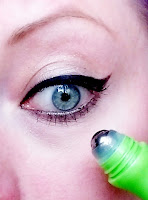 fade dark spots undereye circles DollarTree beautiful bright blue eyes limbal rings black winged eyeliner 