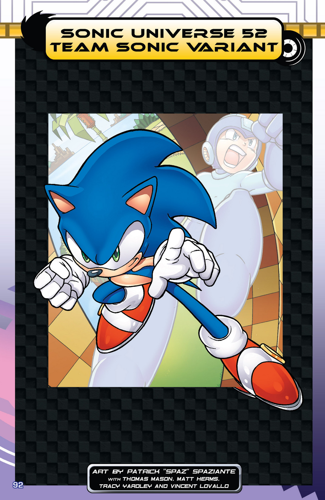 Read online Sonic Mega Man Worlds Collide comic -  Issue # Vol 2 - 110