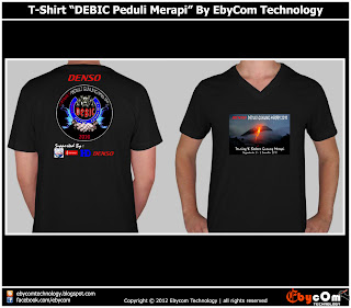T-Shirt DEBIC Peduli Merapi