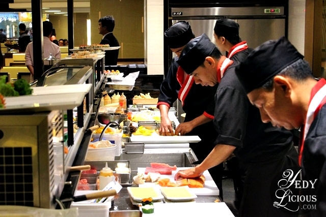 Sushi Chefs at Sambo Kojin Megamall